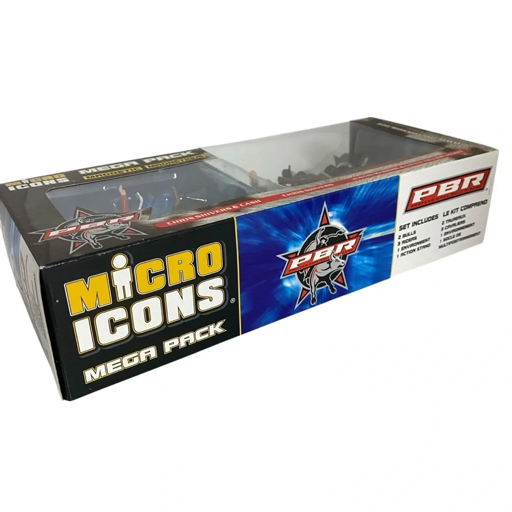 PBR Micro Icons Mega Pack Chris Shivers Cash Justin McBride Little Yellow Jacket